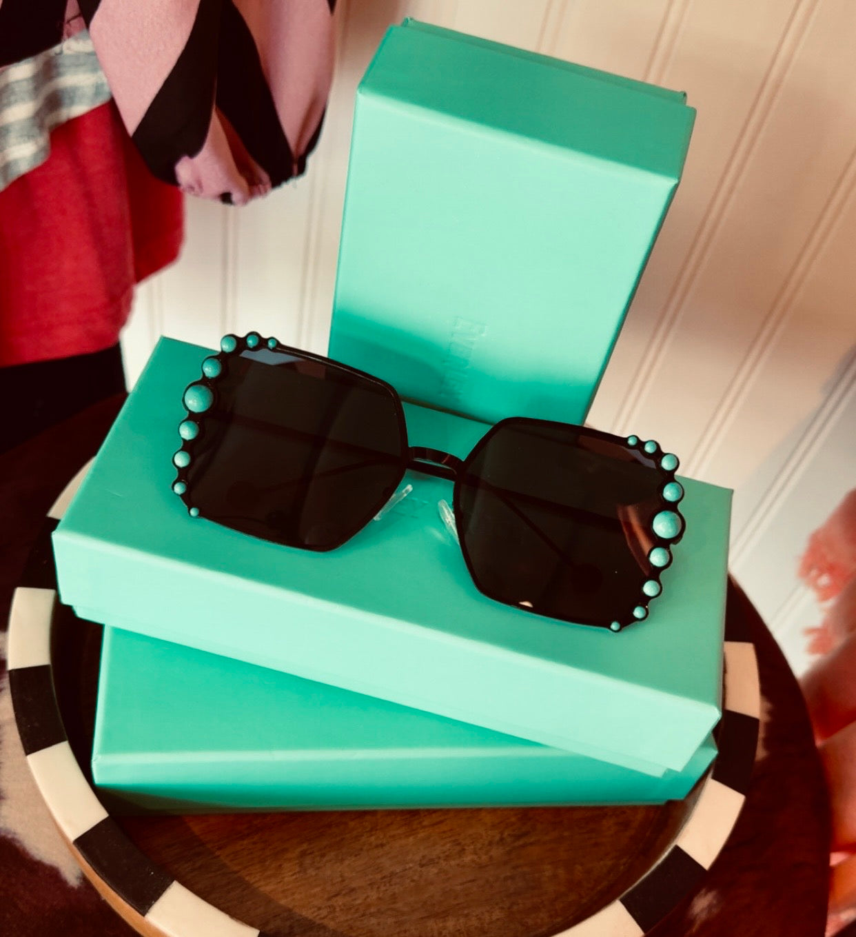 Turquoise stone sunglasses